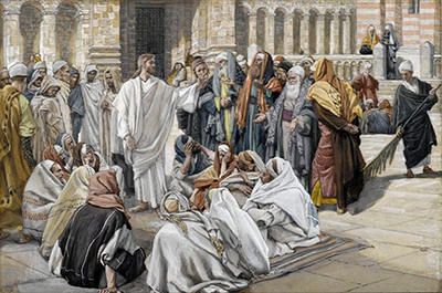 The Pharisees Question Jesus James Tissot